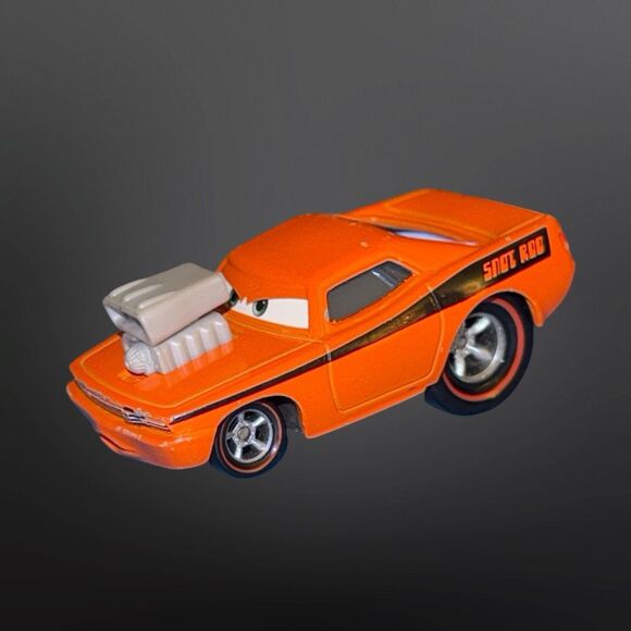 Disney Pixar Cars Movie Supercharged Snot Rod Toy Diecast Car A17 - Picture 7 of 7